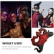 thumbnail image 4 of KAKOWELY Máscara de diablo con garra de media cara, máscara fantasmal para Halloween, máscara para fiesta de disfraces, máscara de cosplay marrón, 4 of 4