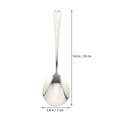 thumbnail image 6 of 2 Pcs Colander Soup Spoon Combination Household Serving Utensils Stainless Steel Thicken Buffet Spoons for Parties, 6 of 6
