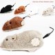 thumbnail image 2 of Cat Toy Clockwork Spring Power Plush Mouse Toy Motion Rat Cat Dog Playing Toy Pets Interactive Toys Pet Supplies, 2 of 5