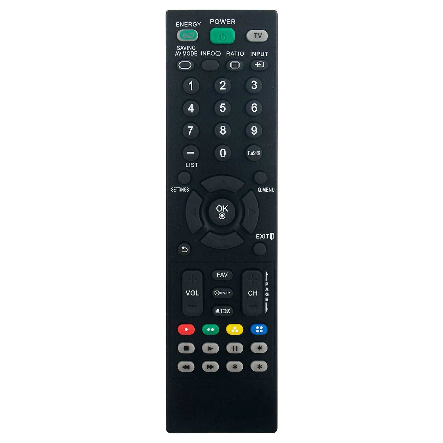 Infared Remote Control AKB73655806 Replace for LG TV 37CS560 32CS460