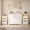 White Dresser+2 White Nightstands, variant on Aiho 8 Drawer White Double Dresser, Modern Wooden Storage Cabinet with Cut-Out Handles, Large Chest for Bedroom Living Room
