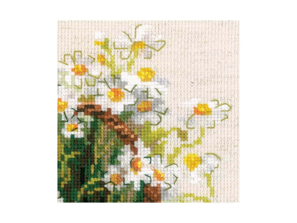Riolis Cross Stitch Kit Russian Daisies