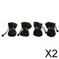 thumbnail image 1 of 2x 4x Botas para Zapatos para Perros, Cubierta para Zapatos para Perros, Botines para Perros Cómodos Y Reflectantes, Protectores de Patas Suministros 2 piezas, 1 of 7