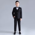 thumbnail image 5 of FLMEI Kids Boy's Tuxedos Set Teen Boys Suits Toddler Formal Suits Set Wedding Suits Kids Slim Fit Suit for Weddings 5-16Y, 5 of 6