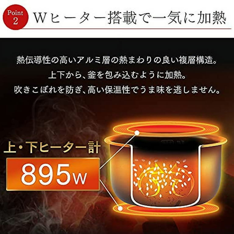 Iris Ohyama Rice Cooker 10 Go 1 Shou Microcomputer Type 40 Brands 
