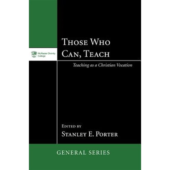 Pre-Owned McMaster General Studies: Those Who Can, Teach (Paperback)