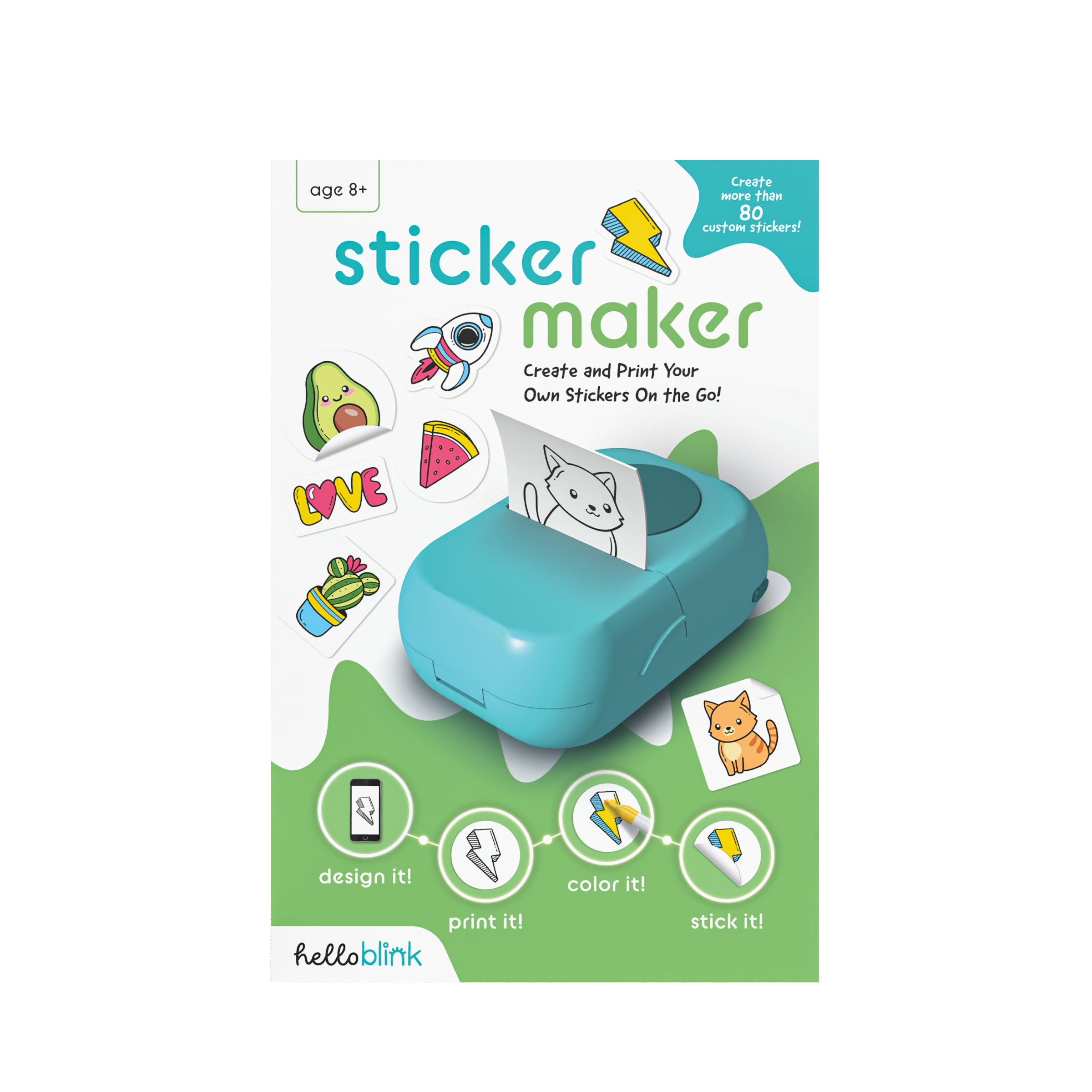 Ceaco Hello Blink Sticker Maker - Bluetooth Thermal Printer photo 7