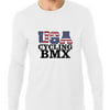 USA Cycling BMX - Olympic Games - Rio - Flag Mens Long Sleeve T-Shirt