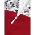 thumbnail image 6 of Gvmfive Women Plus Size Dresses Sequins Sleeveless Chiffon Swing Dress, 6 of 7