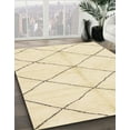 thumbnail image 2 of Ahgly Company Indoor Rectangle Abstract Golden Blonde Gold Solid Area Rugs, 3' x 5', 2 of 6