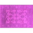 thumbnail image 1 of Ahgly Company Indoor Rectangle Oriental Pink Industrial Area Rugs, 6' x 9', 1 of 4