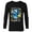 Black, variant on Disney PIXAR Finding Nemo Dory Just Keep Swimming - Long Sleeve T-Shirt for Men - Customized-Athletic Heather