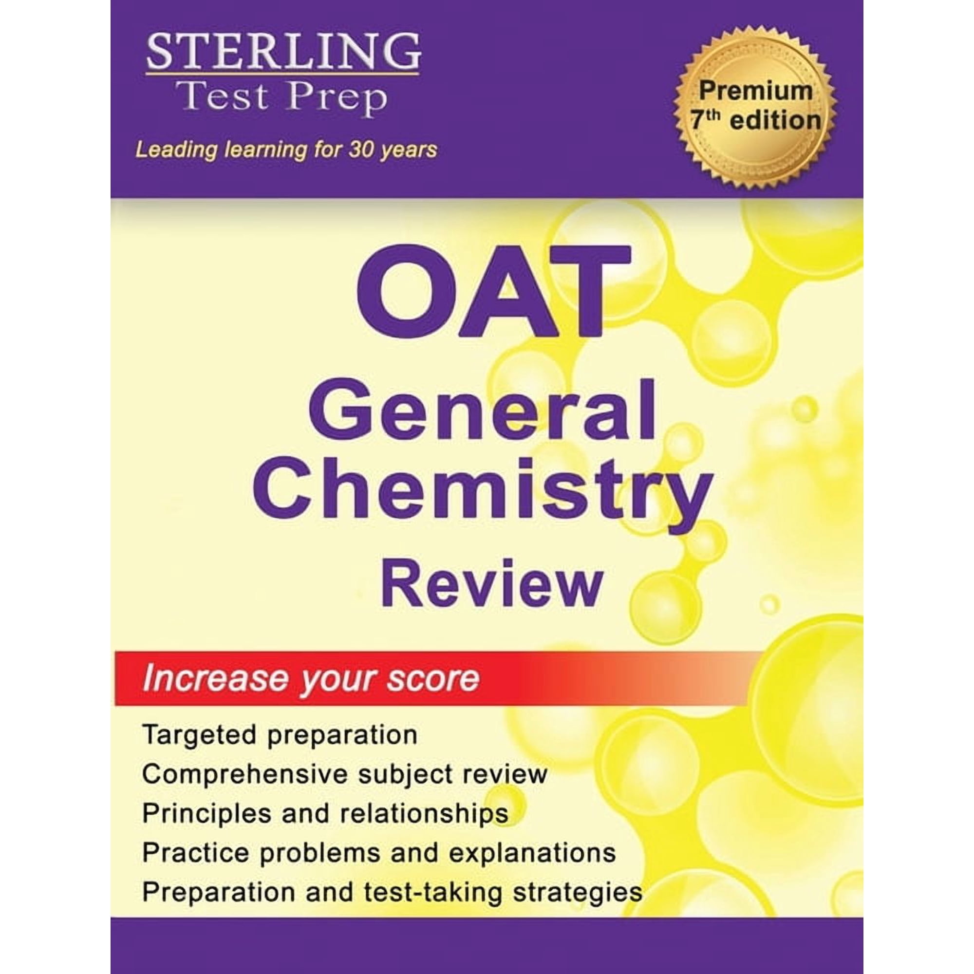OAT General Chemistry Review: Complete Subject Review, (Paperback)