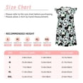 thumbnail image 3 of Easygdp Robe de Pyjama Panda et Eucalyptus pour Filles, Robe de Nuit Princesse pour Filles, Manches à Volants Adorables, Sans Fermetures Éclair Ni Boutons-Petit, 3 of 6