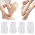 thumbnail image 2 of MEICHEN 4 Pairs Women's Cotton No Show Socks Thin Cozy Solid Color Sock Slippers Breathable Low Cut Socks, 2 of 7