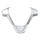 thumbnail image 4 of Funda para volante con efecto fibra de carbono, fácil instalación, accesorio duradero para coche. Plata, 4 of 9