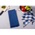 thumbnail image 3 of DII Navy Heavyweight Fringed Dishtowel (Set of 4), 18x28", 100% Cotton, 3 of 10