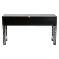 thumbnail image 6 of bali & pari Elara Coastal Console Table, 3-Drawer, Mosaic Black, 6 of 9