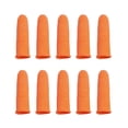 thumbnail image 1 of EeaseMX 100 protectores de dedos antideslizantes, talla M (naranja), 1 of 7