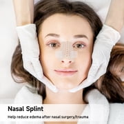 Thermoplastic Nasal Splint, 5 Pcs Trapezoid Nose Brace Splints, Nose External Support Protector for Nose Brace Fracture, Rhinoplasty Septoplasty, Orthopedic Immobilization