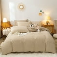 thumbnail image 3 of Ensemble de Draps Mignons Quatre Pièces Housse de Lit Hiver Trois Pièces Givré Housse de Drap Simple Ensemble de Literie Dessin Animé FGS, 3 of 7