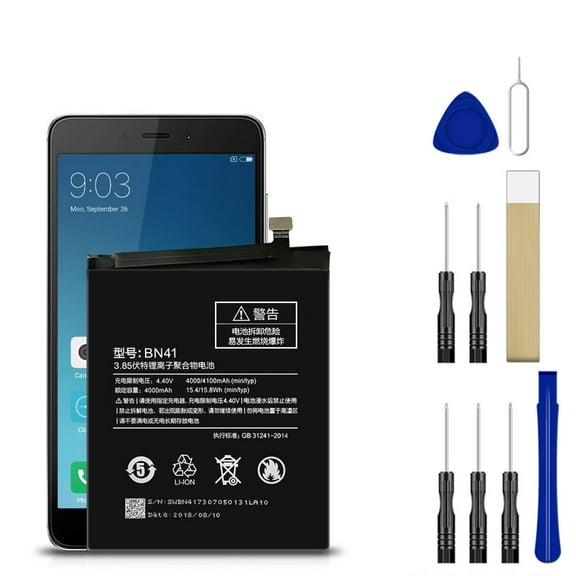 Replacement Battery BN41 For Xiaomi Hongmi Note 4 Tool