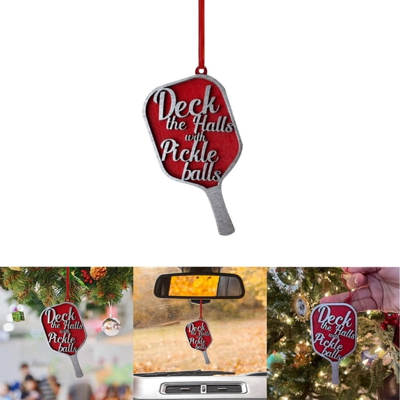 Unique Christmas Tree Texture Hanging Decoration Wooden Ornament Special for Holiday