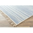 thumbnail image 2 of Boutique Rugs Sanctuary Farmhouse Runner Rug - Blue, Cream - 2'6" x 8' Runner, 2 of 8
