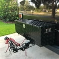 thumbnail image 2 of FGJQEFG 44 Inch Black Aluminum Truck Tool Box, Underbody Storage, w/Lock & Keys, 2 of 7