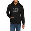 Caterpillar Men's Foundation Logo Print Hoodie Black Size Medium