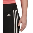thumbnail image 3 of adidas Women's High Rise Short Sport Tights Black Size 2X, 3 of 3