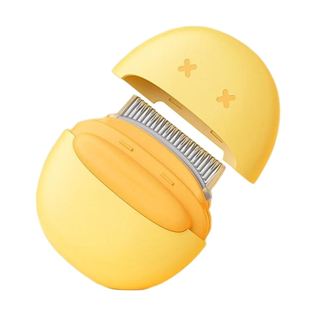 Peine para gatos, cepillo para gatos, cepillo de aseo para gatos para eliminar los de pelo suelto, herramienta de limpieza de pelo enredado y Amarillo Sunnimix Cepillo de limpieza para el cabello