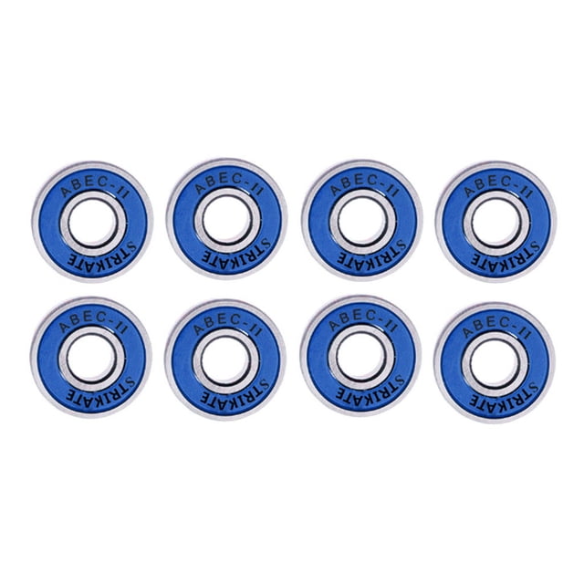 8x rodamientos de bolas para monopatín Abec 11 / rodamientos de 608 RS rodamientos de bolas para patines de longboard - Azul Sunnimix Rodamientos de skateboard 608RS