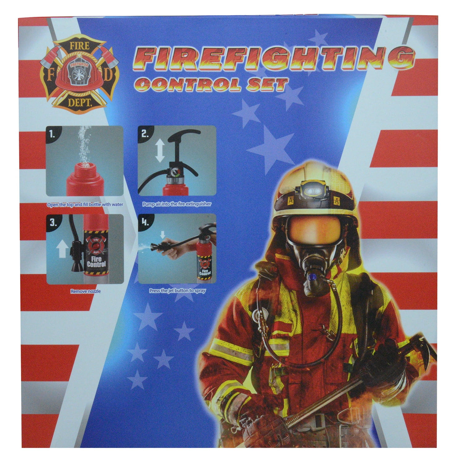 Fire Chief  Role Play Costume Dress-Up