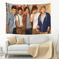 thumbnail image 3 of One Direction Wall Hanging Indoor Outdoor Wall Art Tablecloth Bedspread for Bedroom Dormitory Living Room Home Decor 60 x 40 inch, 3 of 3