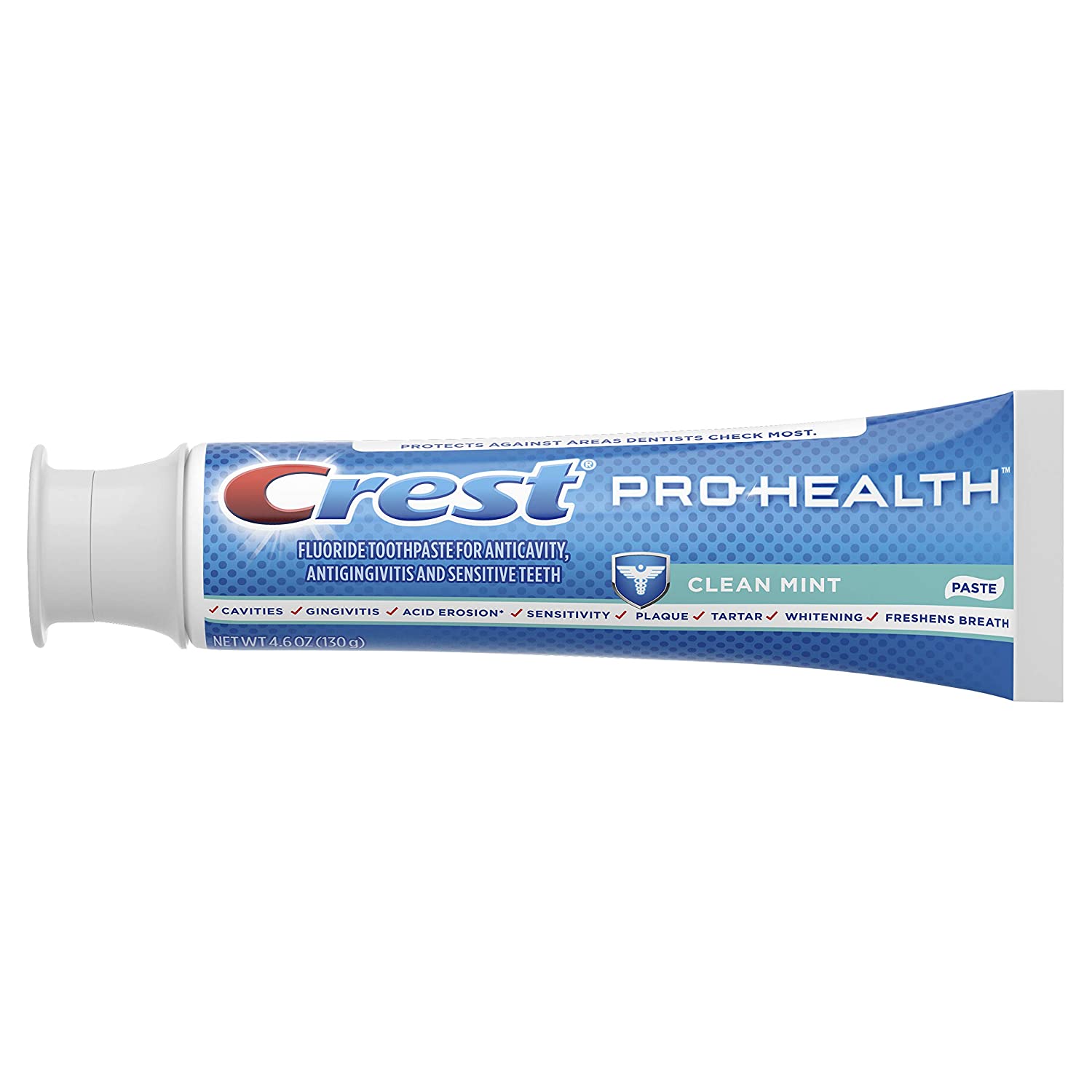 Crest Pro Health Smooth Formula Toothpaste, Clean Mint, 4.6 oz, 3 Pk - image 3 of 7