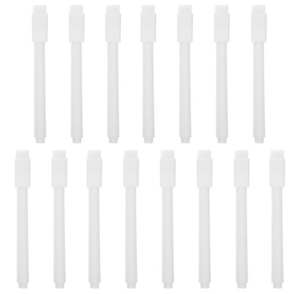 15 Pcs Erasable Chalk Markers White Pen Art Marker Pens White Chalk Pens Brush