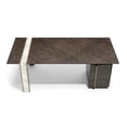 thumbnail image 4 of Italian style minimalist solid wood desk villa designer modern light luxury large office desk My Lux Decor Round, 4 of 12