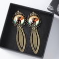 thumbnail image 3 of Elephant Vintage Copper-Colored Lace Bookmarks Set of 2 - Stainless Steel Book Markers for Reading Accessories and Book Lovers, 3 of 5