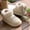 White, variant on Bnwani Boots for Women,Winter Boots,Non-slip,Slip-on,Warm,Round Toe,Black,40(US:7.5-7.5)