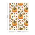 thumbnail image 3 of Fall Harvest Kitchen Towel Set of 2 - Printed Maple Leaves Dish Towels, Absorbent for Drying Decor, 3 of 3