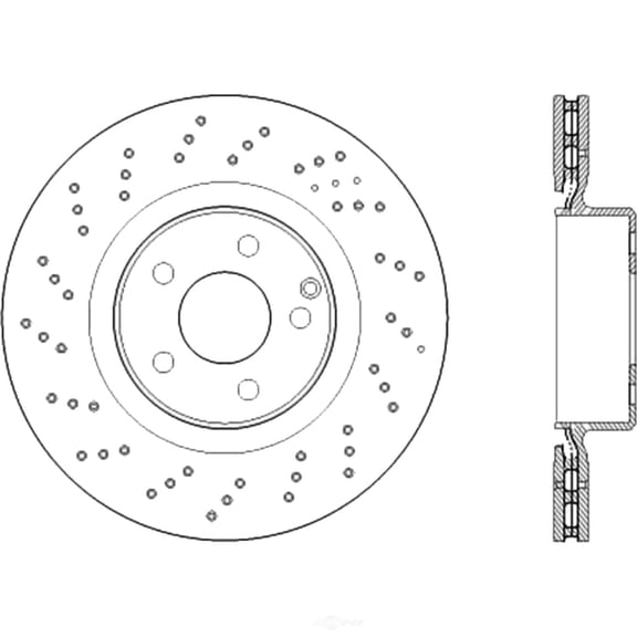 Centric 228.35120 Disc Brake Rotor