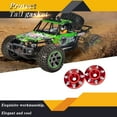 thumbnail image 1 of 2 Pieces RC Car Gasket Sturdy Practical Exquisite Fixed Rear Tail Protection Spacer Useful Creative Tail Gaskets Replacement for 1/10 Off-road Car red, 1 of 8