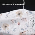 thumbnail image 6 of Extra Long Shower Curtains,72"x84" Wild Plant Floral Shower Curtain with Hooks for Bathroom,Modern Bathroom Curtain,Water Repellent Polyester Fabric Bath Curtain for Bathroom Decor, 6 of 6