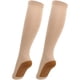 thumbnail image 2 of Calcetines hasta media pantorrilla, 1 par de calcetines elásticos con cremallera hasta media pantorrilla Diseño de clase mundial, 2 of 8