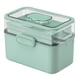 thumbnail image 1 of Large Plastic Medicine Organizer Includes A Small Pillbox - Multi-Layer First Aid Medical Storage Box, 1 of 5