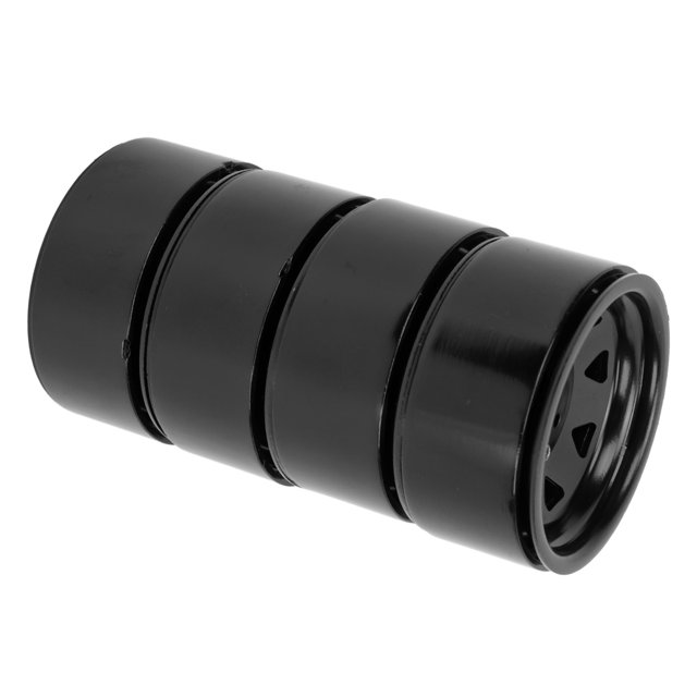Jantes RC 1,9 Pouces en Métal Set de Jante de Perle, 4PCS Jantes RC 1,9 Pouces Ajustement Universel Support Fort, Remplacement de Pneus de Jante de Roue de Stabilité Approprié pour SCX10 Axial SCX10 II SCX10 III