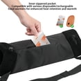 thumbnail image 4 of Langgg Polyester Stay Warm With Adjustable Drawstring Hand Warmer Pouch Winter Essential Durable Polyester Blend Not Bulky balck 56.6*22*2.5cm, 4 of 6
