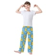 thumbnail image 3 of Little Yellow Duck Pajama Pants Soft Lightweight Lounge Pants Bottoms Sleep Pants Warm Comfy, 3 of 9