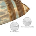 thumbnail image 3 of KLL Golden Drapes Pillars Clouds Pillow Covers Envelope Closure,Super Soft and Cozy Fuzzy Fleece Pillow Case Cover, 3 of 5
